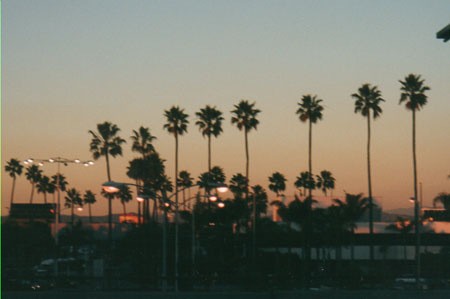 Sunset at LAX