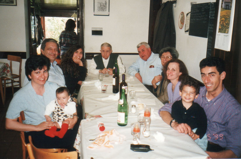 Family at Restaurant