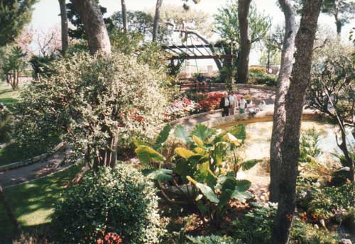 The palace garden