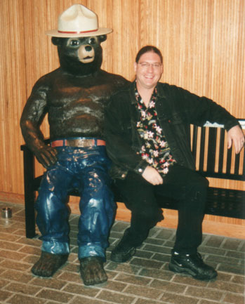 Mike and Smokey the Bear