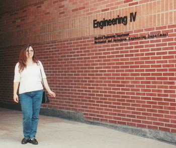 Me by the Engineering 4 building