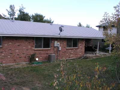 West Side of the House