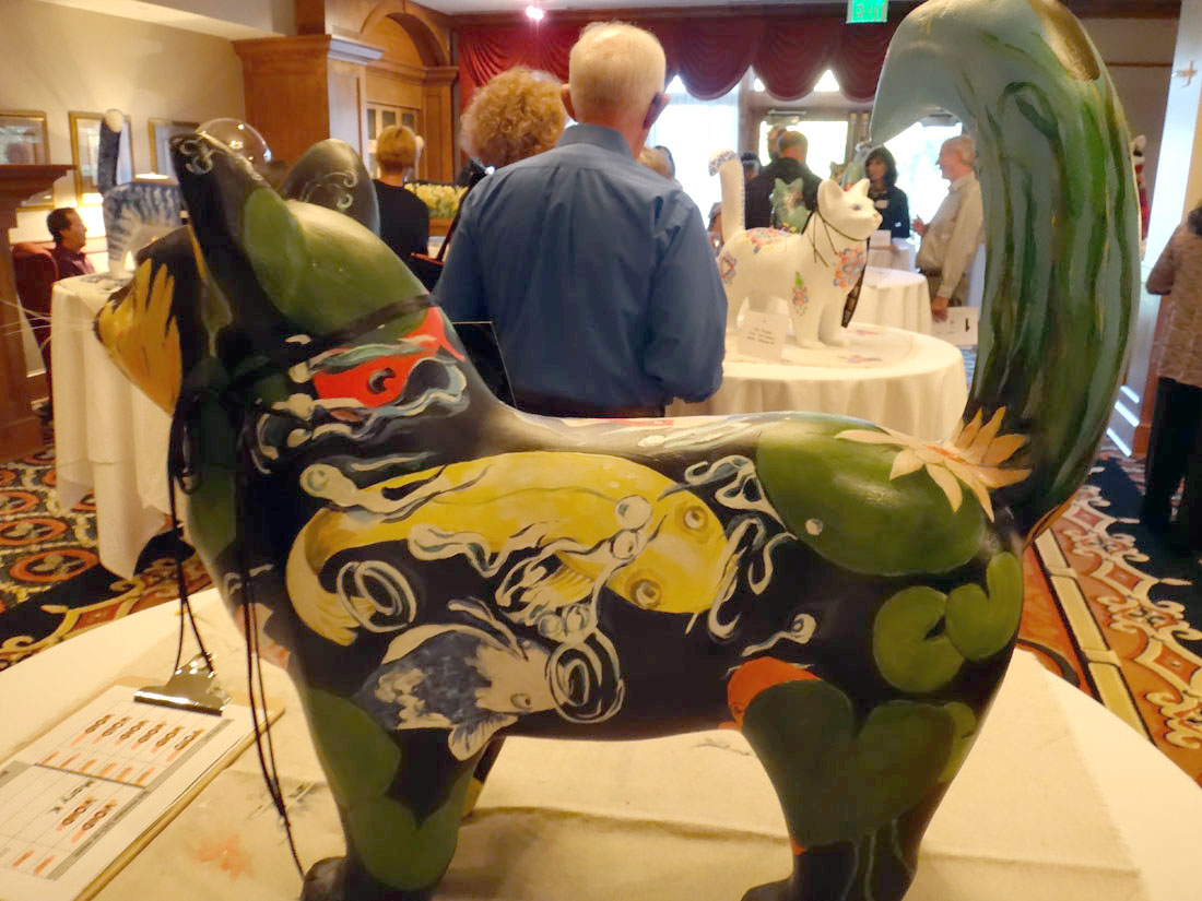 Koi Kat by Jill McFarland, Cat Care Society, Tails of Painted Cats