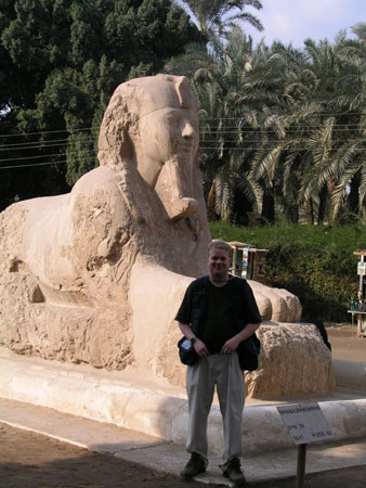 Jarl and a Mini-Sphinx