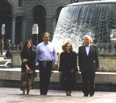 Me, Dad, Mom and Enrico