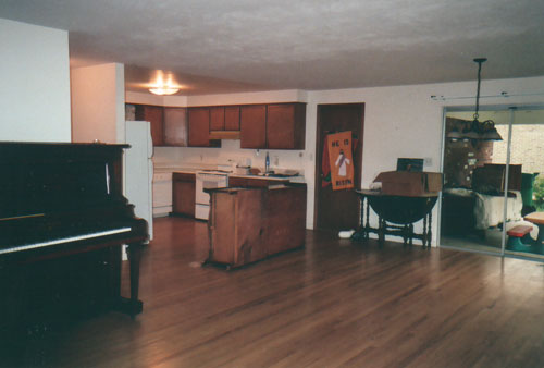 Kitchen and dining room