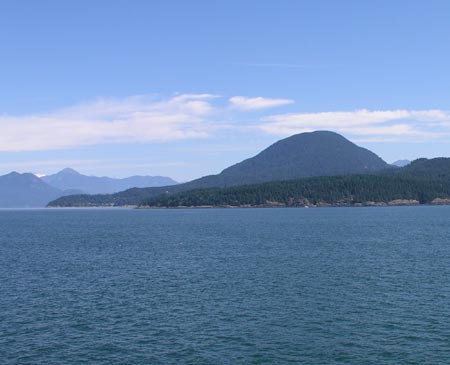 View from the Ferry - Leaving Horseshoe Bay