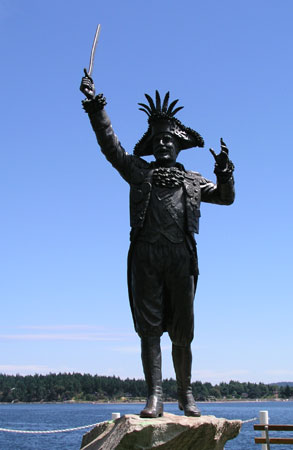 Statue of Black Frank