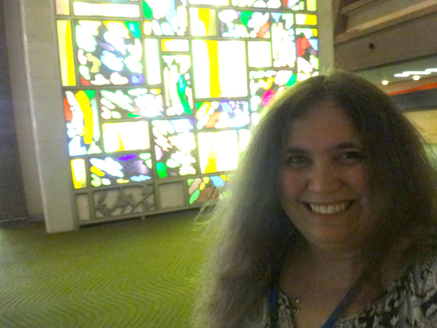 Kari Sanders at the Kyoto International Conference Center
