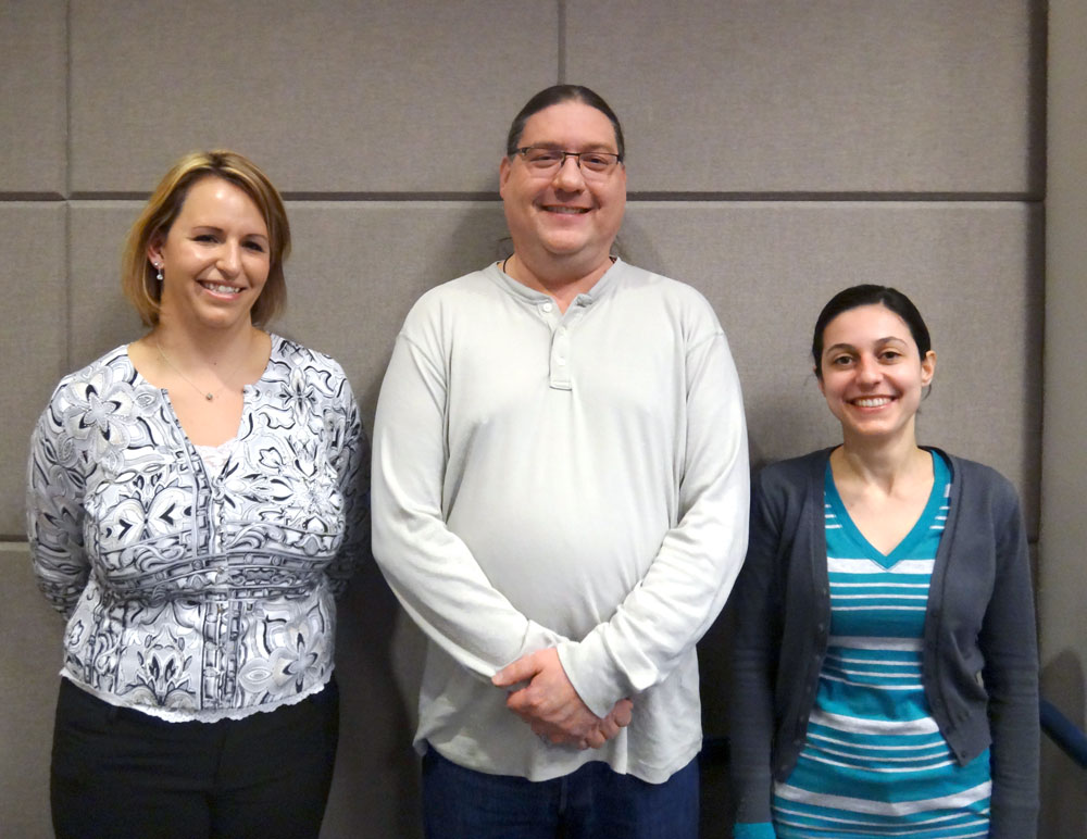 CSM DTA Lab Managers - Marissa Reigel, Michael Sanders, Deborah Barcellos